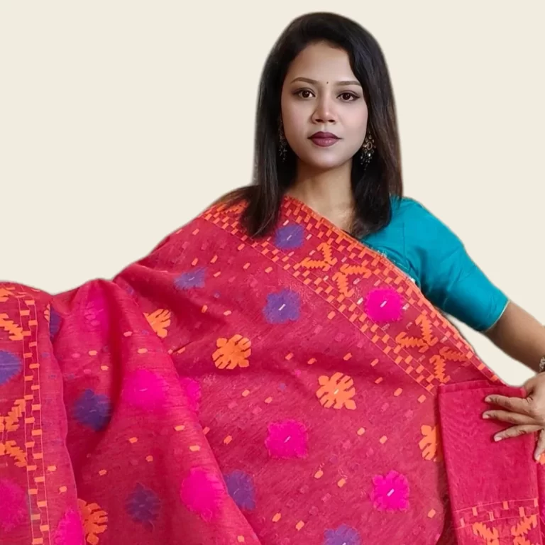 Pink Saree